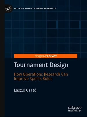 cover image of Tournament Design